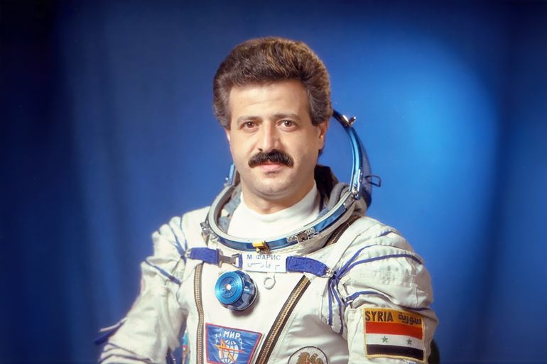 رائد الفضاء محمد فارس المصدر: وكالة الفضاء الاتحادية الروسية